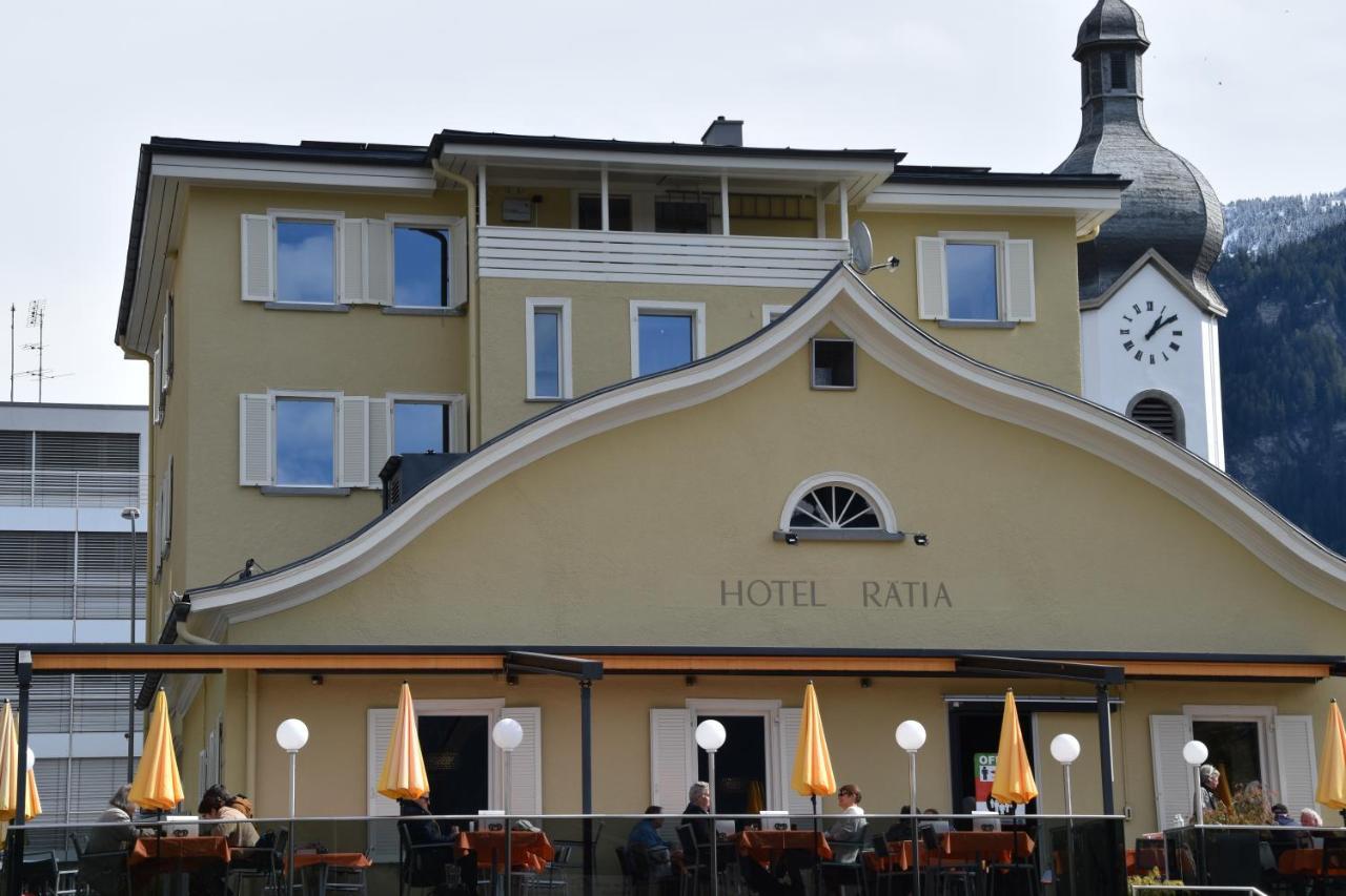 Ilanz/Glion Hotel Raetia מראה חיצוני תמונה