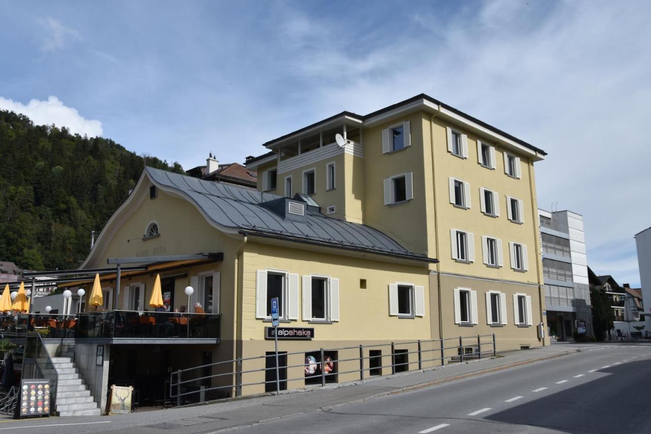 Ilanz/Glion Hotel Raetia מראה חיצוני תמונה