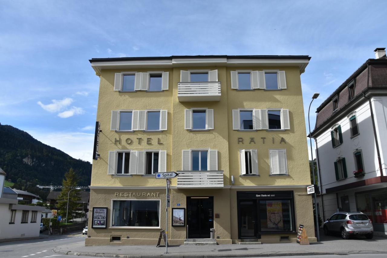 Ilanz/Glion Hotel Raetia מראה חיצוני תמונה